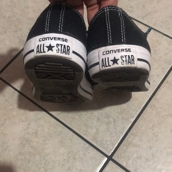 Black and Blue Converse - Picture 7 of 8